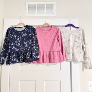 Girls' Long-Sleeve Tops - Carter’s Brand